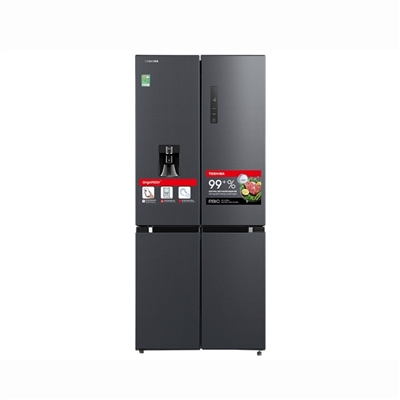 Tủ lạnh Toshiba Inverter 509 lít Multi Door GR-RF605WI-PMV(06)-MG